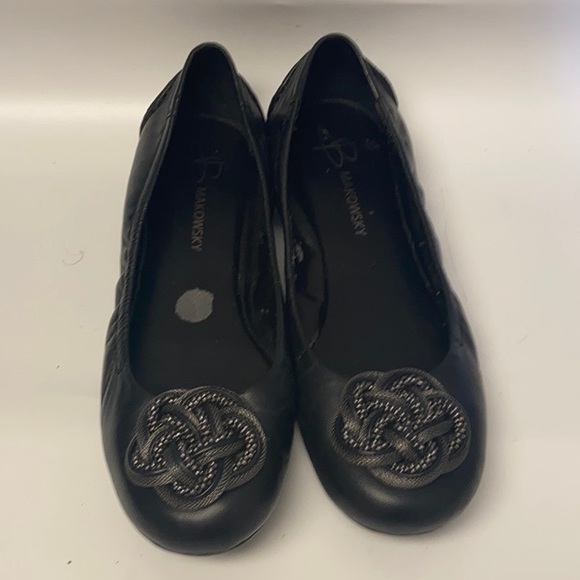B Makowski leather flats size 8.5W Flaw - Picture 3 of 7